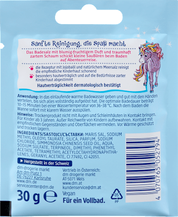 Kinder Badezusatz Traumschaum Badesalz SauBär