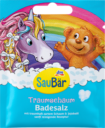 Kinder Badezusatz Traumschaum Badesalz SauBär