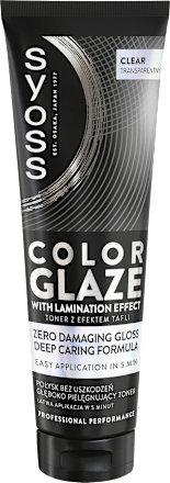 Toner koloryzujący do włosów Czysty Color Glaze  syoss