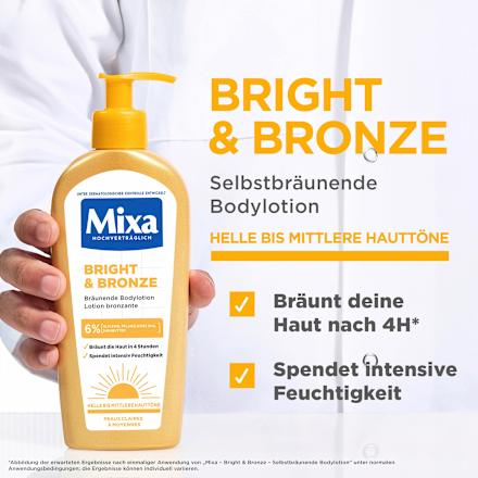 Bodylotion Bright & Bronze Mixa