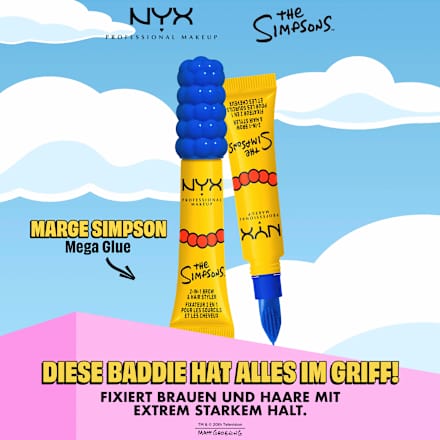 Augenbrauengel Mega Glue Simpsons Marge NYX PROFESSIONAL MAKEUP