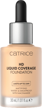 Podkład HD Liquid Coverage Foundation 005 Ivory Beige CATRICE