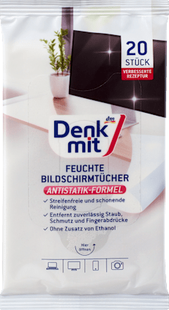 Panni umidificati per la pulizia degli schermi Denkmit
