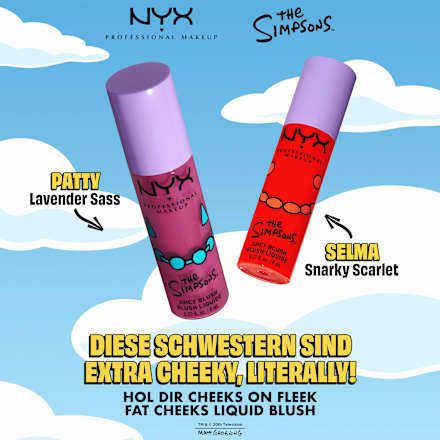 Blush Fat Cheeks Simpsons Saucy Sisters Snarky Scarl NYX PROFESSIONAL MAKEUP
