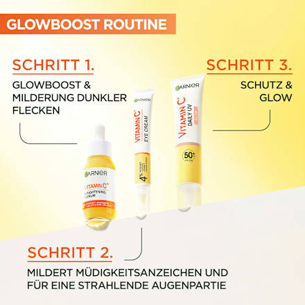 Augencreme Vitamin C Glow Booster Garnier Skin Active