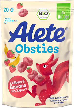 Frucht & Joghurt Obsties Erdbeere Banane ab 3 Jahren Alete