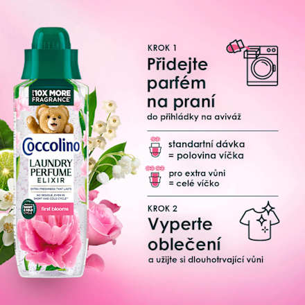 parfém na praní First Blooms Coccolino