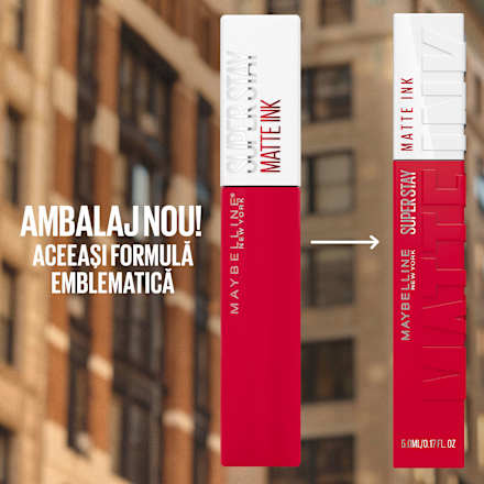SuperStay Matte Ink ruj lichid 325 Shot Caller MAYBELLINE NEW YORK