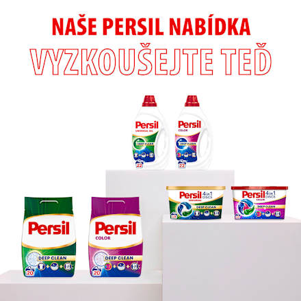 univerzální prací gel Deep Clean XXL Persil