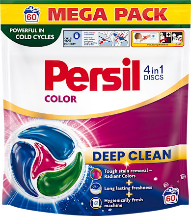 prací kapsle Discs 4in1 Deep Clean Color Persil