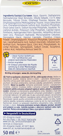 Fluid na opaľovanie Vitamin C* OF 50+ SUNDANCE