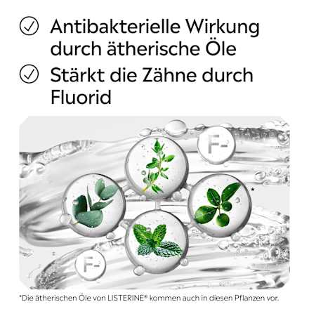 Mundspülung Total Care Extra Milde Minze alkoholfrei Listerine