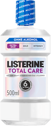 Mundspülung Total Care Extra Milde Minze alkoholfrei Listerine