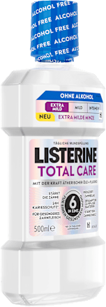 Mundspülung Total Care Extra Milde Minze alkoholfrei Listerine