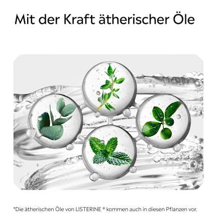 Mundspülung Cool Mint Extra Milde Minze alkoholfrei Listerine