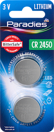 Baterie rotunda cu litiu CR 2450 3V Paradies