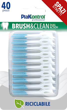 Scovolini interdentali monouso BRUSH&CLEAN Plakkontrol