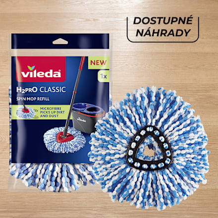 H2PRO třásňový rotační mop Vileda