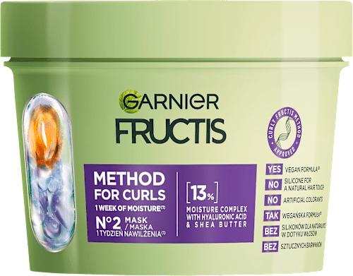 Maska nawilżająca do włosów kręconych Method for Curls GARNIER FRUCTIS