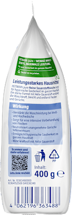 Bleichmittel Reine Sauerstoffbleiche HEITMANN pure