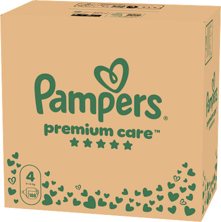 pleny, velikost 4 Pampers Premium Care
