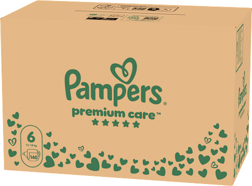 pleny, velikost 6 Pampers Premium Care