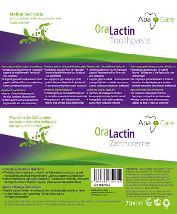 Zahnpasta Ora Lactin ApaCare