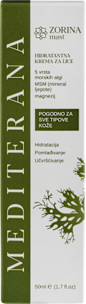 Mediterana hidratantna krema za lice ZORINA mast