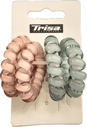 Спираловидни ластици за коса TRISA