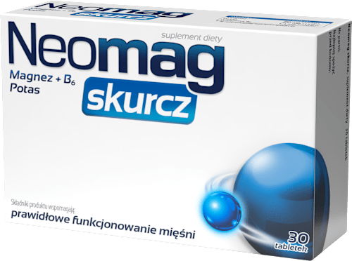 Suplement diety Skurcz, tabletki Neomag