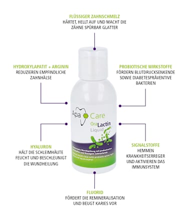 Mundspülung Ora Lactin Liquid ApaCare