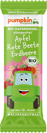 Baton de ovăz și fructe ECO 12+ luni pumpkin organics