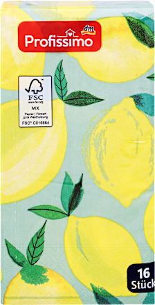 Servietten Lemon Breeze 33 x 33 cm Profissimo