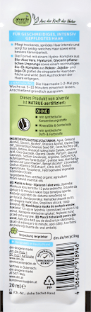 Haarmaske Hydro Feuchtigkeit alverde NATURKOSMETIK