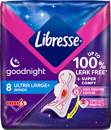 goodnight ulošci s krilcima – ultra large Libresse