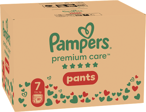 Plienkové nohavičky veľ. 7 (17+ kg) Pampers Premium Care