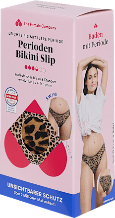 Periodenbikini Slip Leo, Gr. L The Female Company