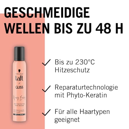 Schaumfestiger Wavy Baby Schwarzkopf taft
