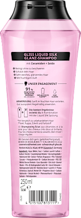 Shampoo Liquid Silk Schwarzkopf GLISS