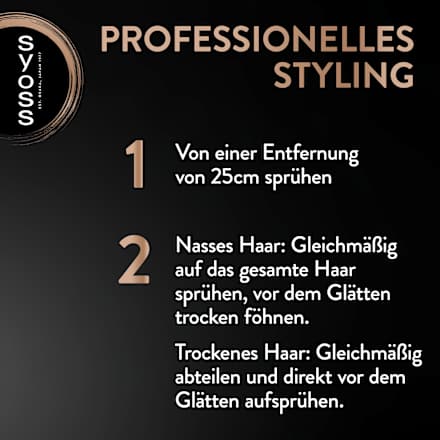 Hitzeschutzspray Keratin Heat syoss