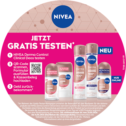 Antitranspirant Deospray Derma Control Clinical Anti-Juckreiz NIVEA