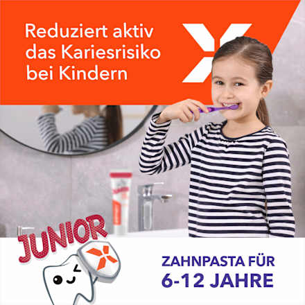 Zahnpasta Junior Kariesschutz Professional elmex