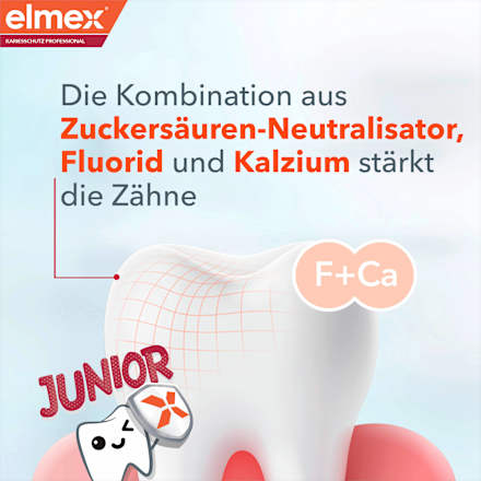 Zahnpasta Junior Kariesschutz Professional elmex
