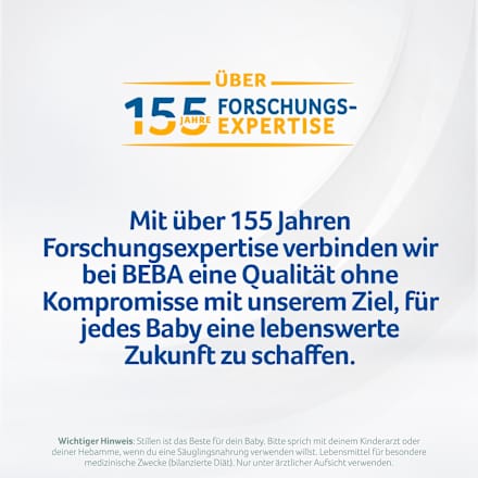 Spezialnahrung Comfort + von Geburt an Nestlé BEBA