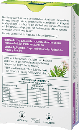 Baldrian 1000 Tabletten 30 St Kneipp