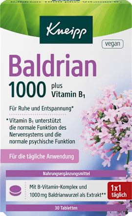 Baldrian 1000 Tabletten 30 St Kneipp