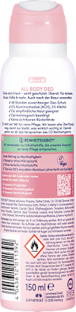 Deospray ALL BODY DEO CD