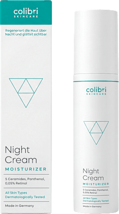 Nachtcreme Moisturizer colibri SKINCARE