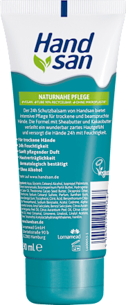 Handcreme Schutzbalsam mit Shea Butter Handsan