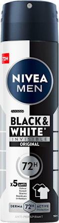 Dezodorant Black & white invisible  NIVEA MEN